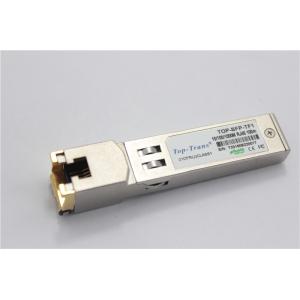 Copper RJ45 SFP 1GbE 1000BASE-T Transceiver Mellanox MC3208411-T