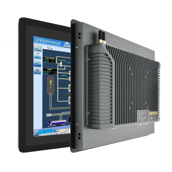 Quality 12 Inch Industrial Touch Screen Panel PC With Aluminum Alloy frame Network I/O RJ45 for sale