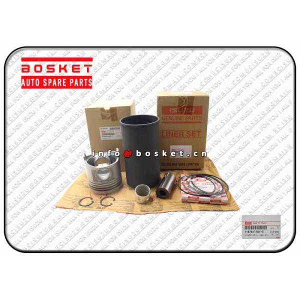 1878117015 1-87811701-5 Engine Cylinder Isuzu Liner Set For FVR32 6HE1T