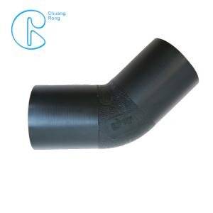 45 Degree Elbow HDPE Fusion Fittings For Irrigation
