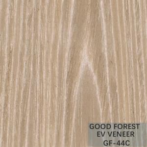 Silver Recomposed Veneer Apricot Grain Crown Cut Wood For Fancy Plywood