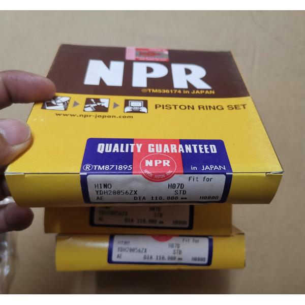 H07D Piston Ring 13011-2650A 13011-2651A 13019-1300A For HINO Engine Parts