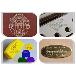 Laser Marking Machine 30W 50W Light Intensity With Closed Cover