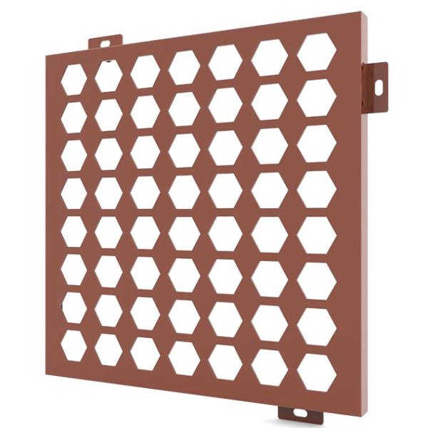 Perforated Metal Sheet Aluminum Cladding Panels For Curtain Wall Or Ceiling