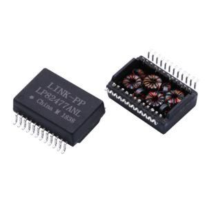 HST-24056SCR 1500Vrms Gigabit Ethernet Magnetic Transformer With POE