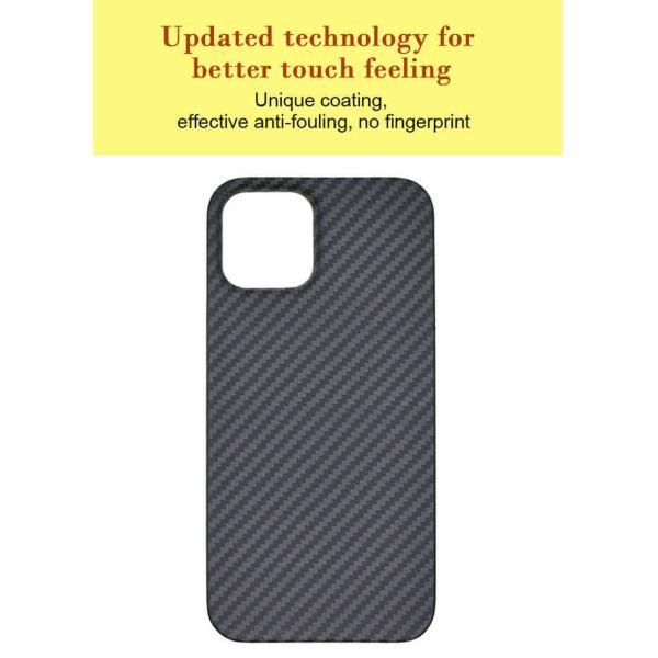 Aerospace Material Aramid Carbon Phone Case For iPhone 12 Pro Max