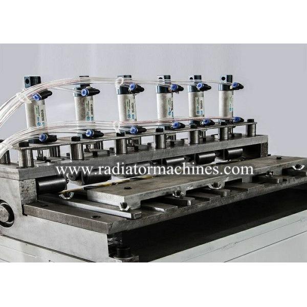Quality Max 500mm Wide Aluminium Fin Press Machine Stamping 80 SPM Wavy Fin Low Noise for sale