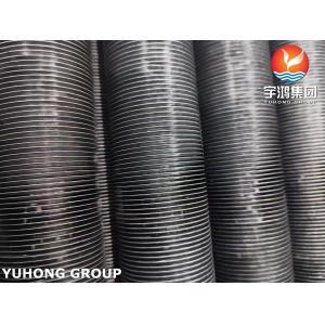 ASME SA179 Carbon Steel L-Type Fin Tubes With Al1060 Aluminum Strip For Heat