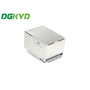 DGKYD911B031AB2A7S057 Ethernet Pcb Rj45 Jack Connector With LED SMD