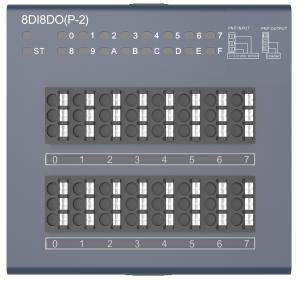 Wholesale ODM Integrated I/O Plc Input Output Module 8DI8DO Communication Module For PLC from china suppliers