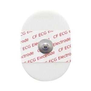 China Oval Solid Gel  Adult Conductive ECG Chest Electrode on sale