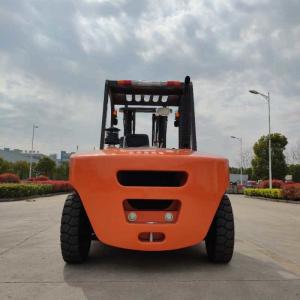 5T 10T Load Capacity Diesel Forklift Truck with 2460mm Overhead Guard Height