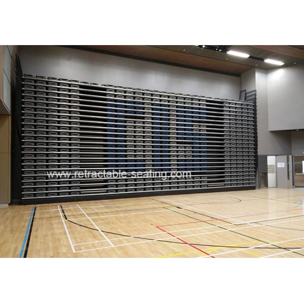 Upholstered Retractable Audience Seating , Temporary Spectator Stands For School