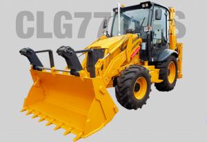 China High Quality 9ton Rated Backhoe Loader CLG777A-S For Sale Construction Machinery on sale