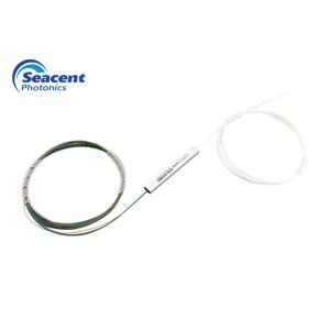 High Return Loss Bare Plc Splitter / Mini Fiber Optic Splitter 1*10