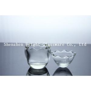 Special Egg Shape Glass Candle Holder