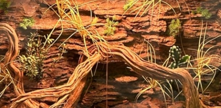 DIY Combination Rock Background For Reptiles Corrosion Proof SL-M44A