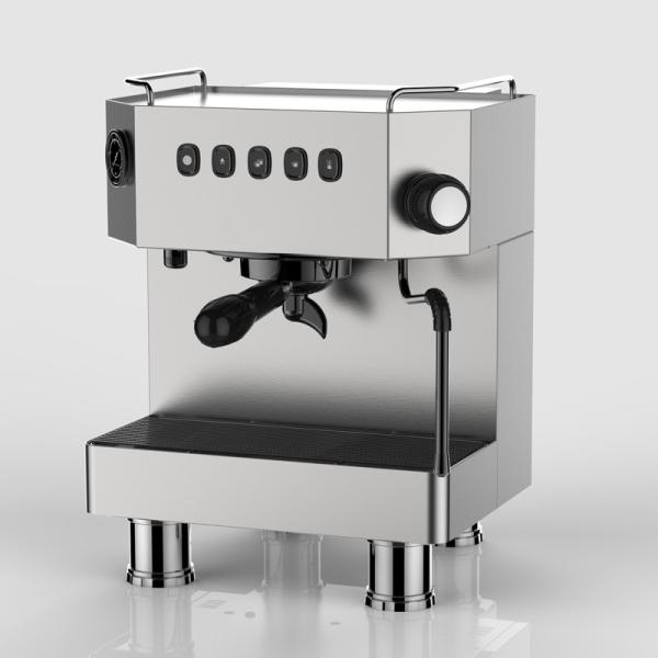 Quality Easy operation Espresso Coffee Machines Stainless Steel CRM3008 50Hz With Milk Frother for sale