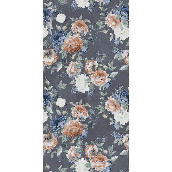 Elegant Song Flower Interval glazed porcelain glass floor ceramic glazed tile wholesale Thickness 9mm