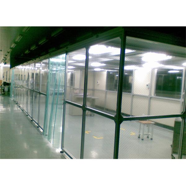 Temperature 20-25C Module Cleanroom Customized For Industry High Performance