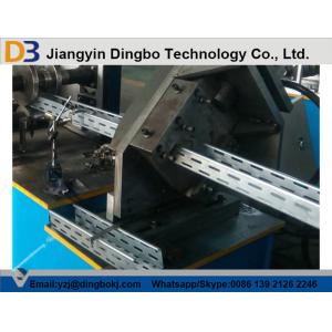 China Full Automatic Metal Steel Cable Tray Roll Forming MachineWitn Hydraulic Cutting Manufacturer on sale