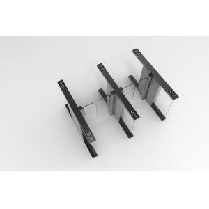 Servo Solution Speedlane Optical Swing Barrier Turnstile Speed Gate