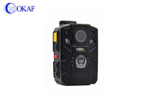 China Shoulder Clip Cam Body Worn Camera , Police Scanner Camera With LCD Display on sale