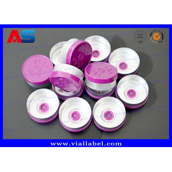 Customizable 20mm Aluminum-Plastic Vial Caps Multi-Color Eco-Friendly Full-Tear