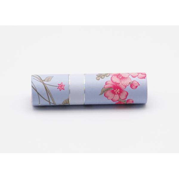 3.5g PP Purple Empty Lipstick Tube Packaging Convenient