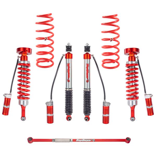 Coil Spring Remote Reservoir Shock Absorber Monotube For TOYOTA Proda 120