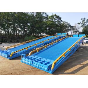 2000mm Width 10 Ton Container Q235B Mobile Yard Ramp