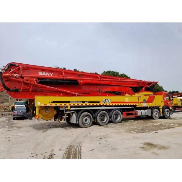 Vibrating Amplitude of 2.6mm 67m Concrete Boom Pump 2020 Year Sy Zoomlion Volvo
