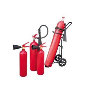 Co2 10kg Red Cylinder Extinguisher Fighting Fire Wheeled EN3 Certificate