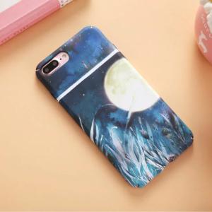 Hard PC Decal Natural Scenery Image Cell Phone Case Cover For iPhone 7 6s Plus