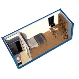 18sqm Luxury Container House , Hurricane Resistant Fireproof Smart Prefab Homes
