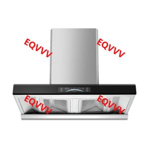 Sleek LED Wall Mounted T Shaped Chimney Hood With Touch Control , model T-956C