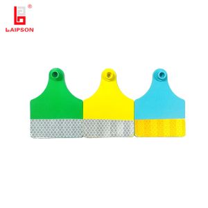 Wholesale Custom Best Quality Tpu Large Size Reflective Cattle And Cow Earring