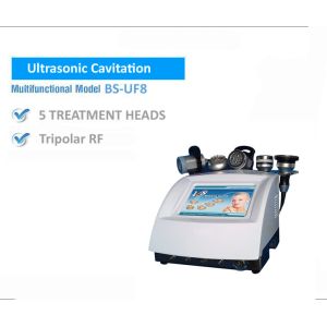 Body Slimming Ultrasound Skin Tightening Machine / Radio Frequency Fat Reduction