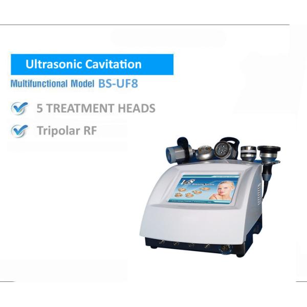 Body Slimming Ultrasound Skin Tightening Machine / Radio Frequency Fat Reduction