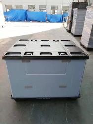 Automotive battery packaging Logistic stackable storage recycle plastic pallet