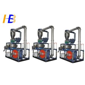 SMW600 45kw Plastic Pulverizing Machine , Candy Wrappers Hard Powder Grinder