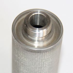 5 10 20 25 Micron Porous Sintered Metal Filter For Chemical Filtering