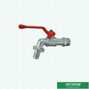 Customized Brand Middle Weight With Chrome Plated Brass Ball Bibcock Brass Tap