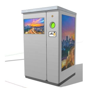 Hospital Aluminum Can Waste And Garbage Recycling Vending Machine CE
