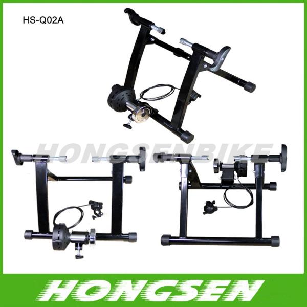 HS-Q02A Indoor home bike trainer with best magnetic wheel designed for exerciser