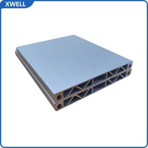 China Locomotive Heat Dissipation Aluminum Profile Automobile Battery Insulation Porous Structure End Plate on sale