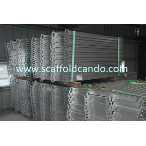 Wholesale High quality Europe market need scaffolding galvanized steel plank board with hooks catwalk for Ringlock scaffolding from china suppliers