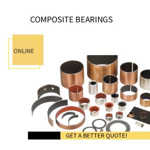 Self Lubricating Bronze Composite Bushes