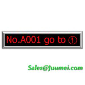 Queue System 8 Character one Line LED Counter Display (LD02D)
