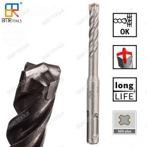 BMR TOOLS Direct Supply 10 x 210mm SDS Plus Shank Hammer Drill for Concrete